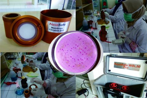 Pemeriksaan Kualitas Mikrobiologi Air dengan AquaSafe Water Safety Laboratory WSL50 Pro