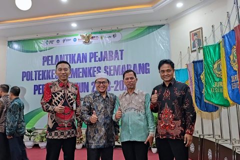 PELANTIKAN PENGELOLA JURUSAN KESEHATAN LINGKUNGAN POLTEKKES KEMENKES SEMARANG PERIODE TAHUN 2023-2027